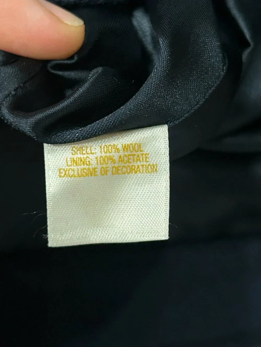 Kate Spade 6 Black Pleated Wool Lined Mini Skirt Side Buckle Retro Minimalist